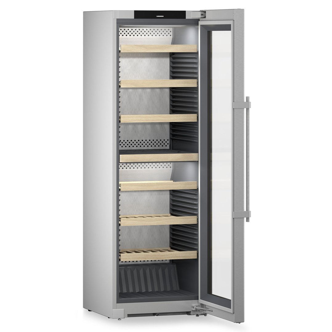 Liebherr 155 Bottle Dual Zone Wine Fridge - SmartSteel WPSD5262RHH