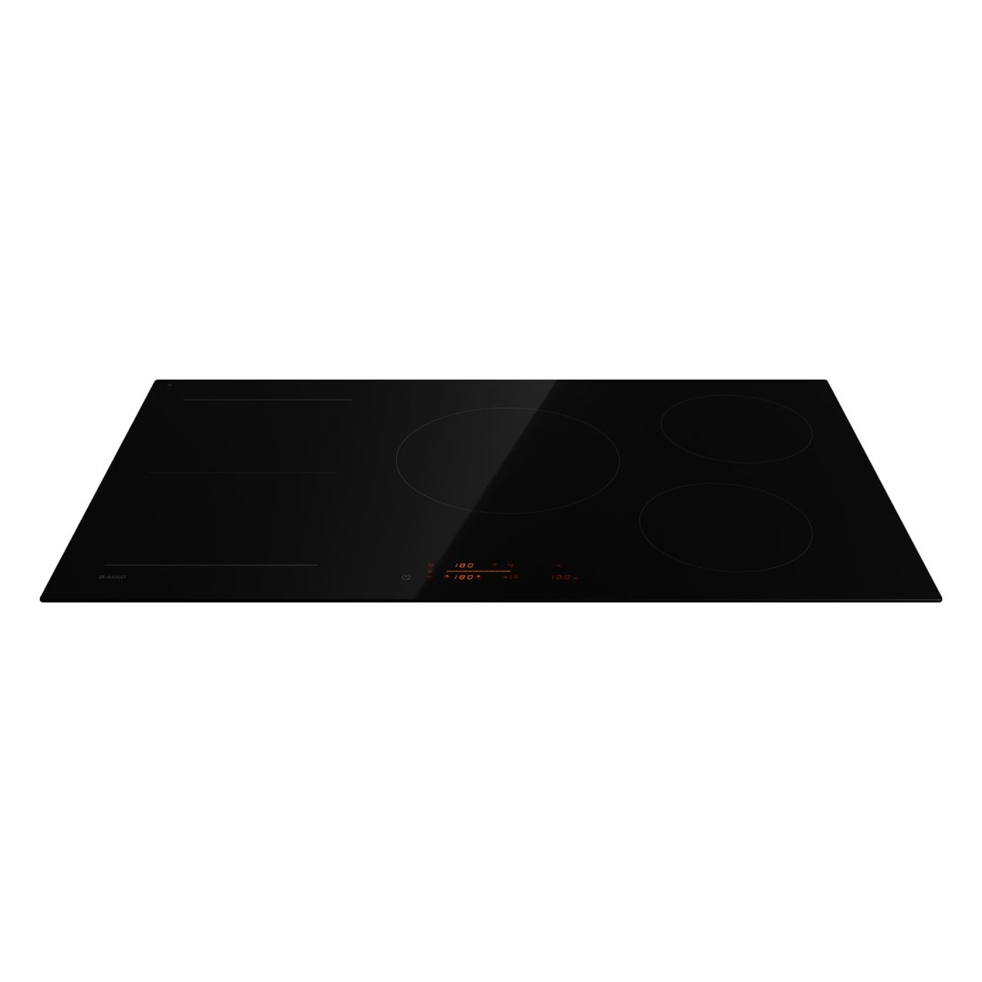 Asko 90cm 5 Zone Series 5 Induction Cooktop - Black Glass Ceramic HI5952FBG1