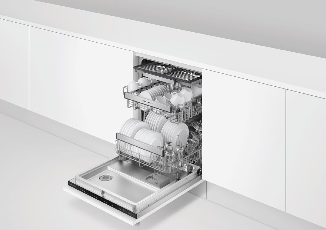 Fisher & Paykel Series 7 Integrated Dishwasher, Sanitise DW60U4I2