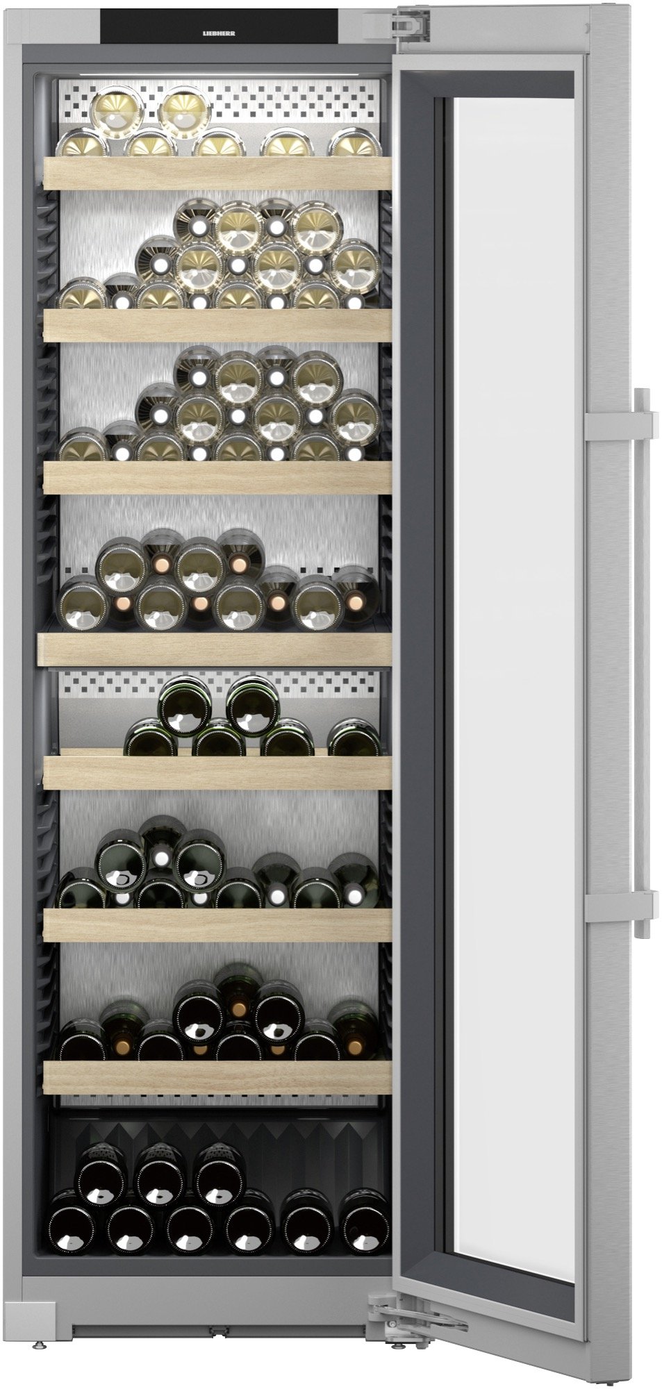 Liebherr 155 Bottle Dual Zone Wine Fridge - Smart Steel WPSD5262RHH