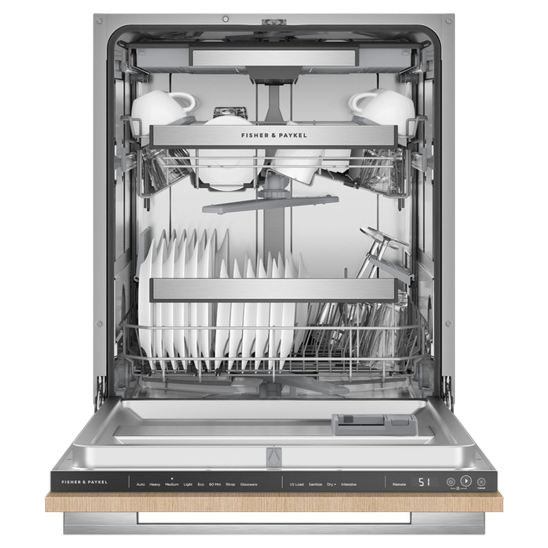 Fisher & Paykel Series 7 Integrated Dishwasher, Sanitise DW60U4I2