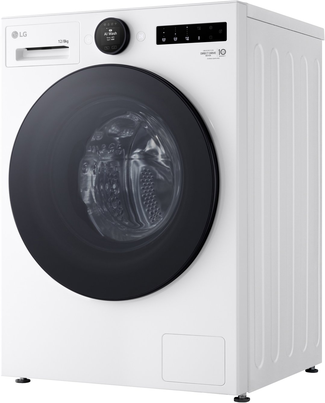 LG 12/8kg Series 10 Washer Dryer Combo White - ezDispense WXC10-1412W