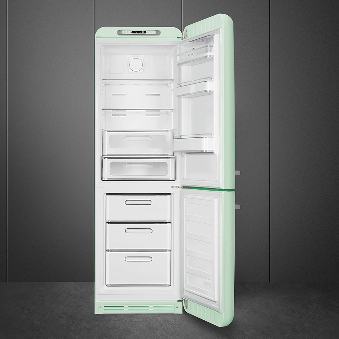 Smeg FAB 32 50’S Style Retro Refrigerator, Right Hand - Pastel Green FAB32RPG5AU