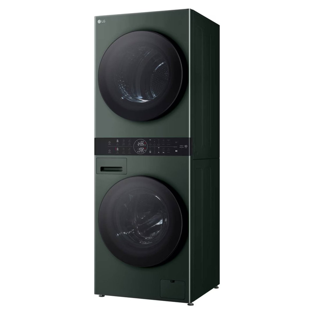 LG WashTower™ Compact All-In-One Stacked Washer Dryer - Forest Green WWT-1210FGX
