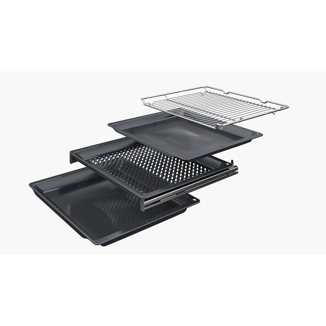 Siemens iQ700 Pyrolytic Oven, Matte HB976GMM1
