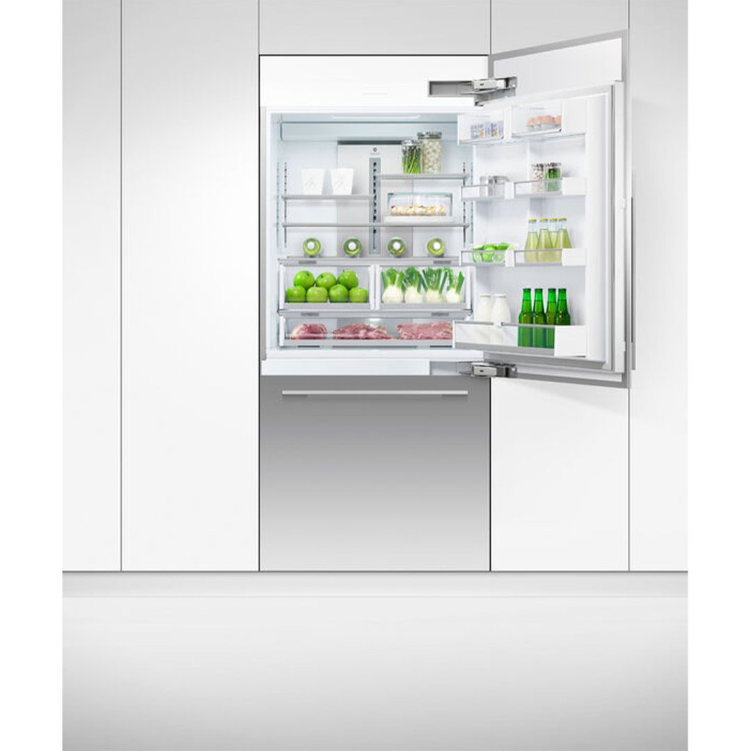 Fisher & Paykel 91cm Series 7 Integrated Refrigerator Freezer, Ice & Water RS9120WRU1