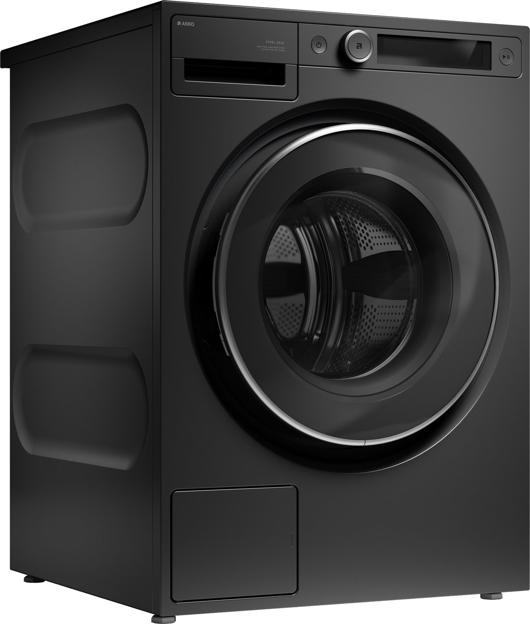 Asko 9kg Style Steel Seal™ Front Load Washing Machine - Graphite Black W5096RLGAU