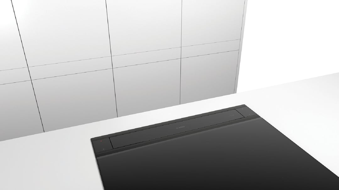 Bosch Series 8 Downdraft Ventilation 80 cm Clear Glass DDW88MM66