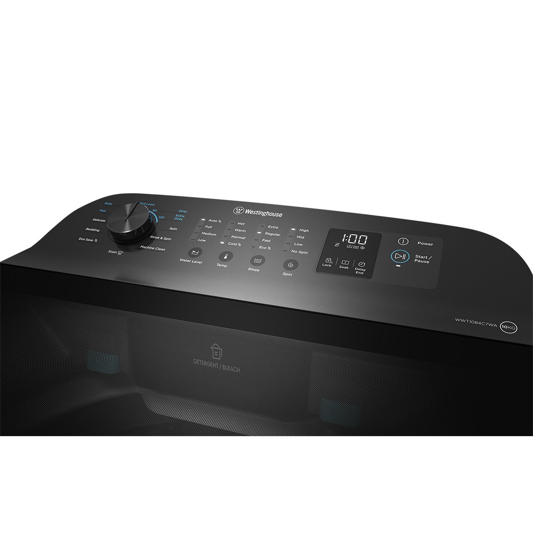 Westinghouse 10kg Top Load Washer EasyCare WWT1084C7WA