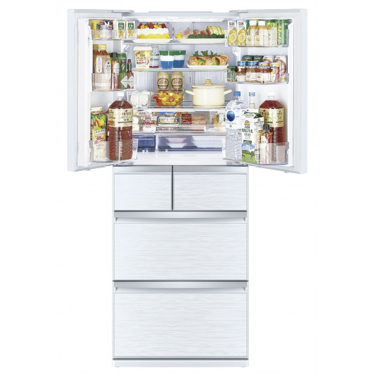 Mitsubishi Electric 470L Multi Drawer Fridge Diamond White MR-WX470F-W-A