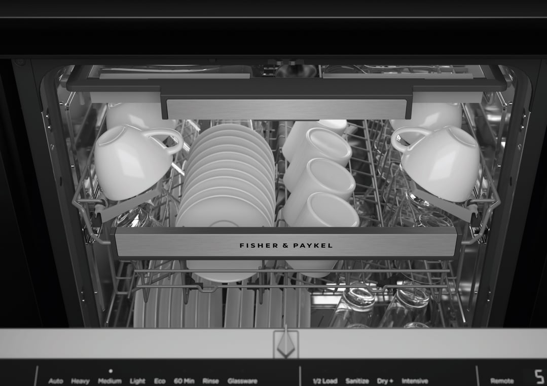 Fisher & Paykel Series 9 Integrated Dishwasher, Tall, Sanitise DW60UT4I2