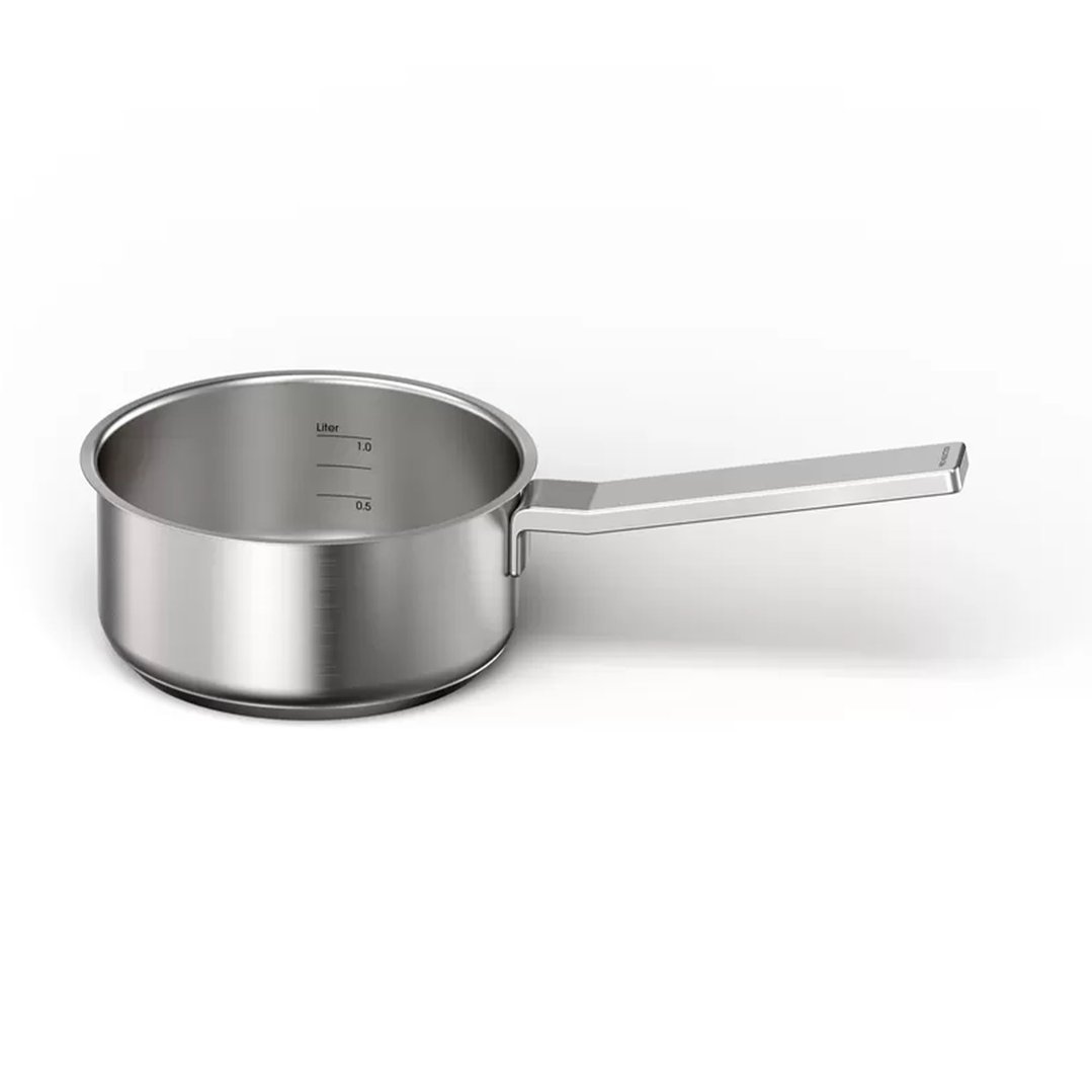 Bosch 6 piece ProInduction cookware set consists of: 3 pots, 2 pans and 1 sauce pan HEZ9SE060
