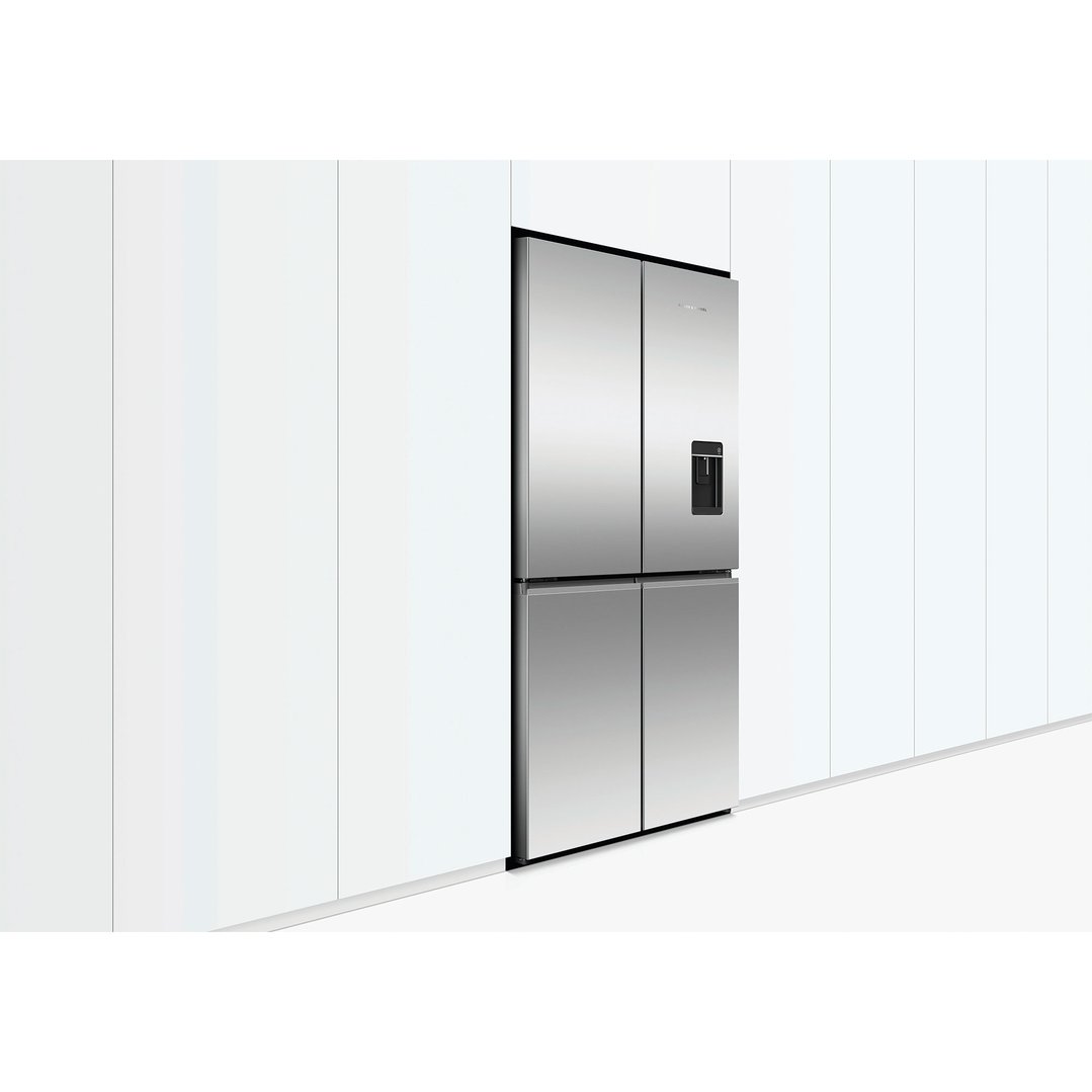 Fisher & Paykel 538L Series 7 Quad Door Refrigerator Freezer, Ice & Water RF605QNUVX1
