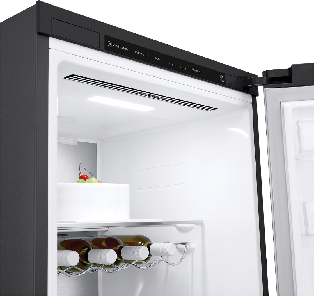 LG 386L Single door fridge in Matte Black GP-R386MBL