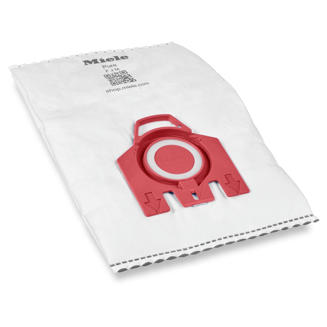 Miele FJM HyClean Pure Vacuum Cleaner Dustbags Pack of 4 12421140