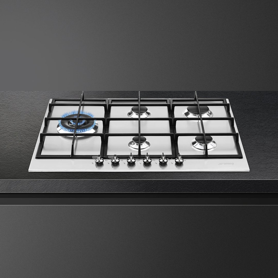 Smeg 72cm Classic Gas Cooktop PX375LAU