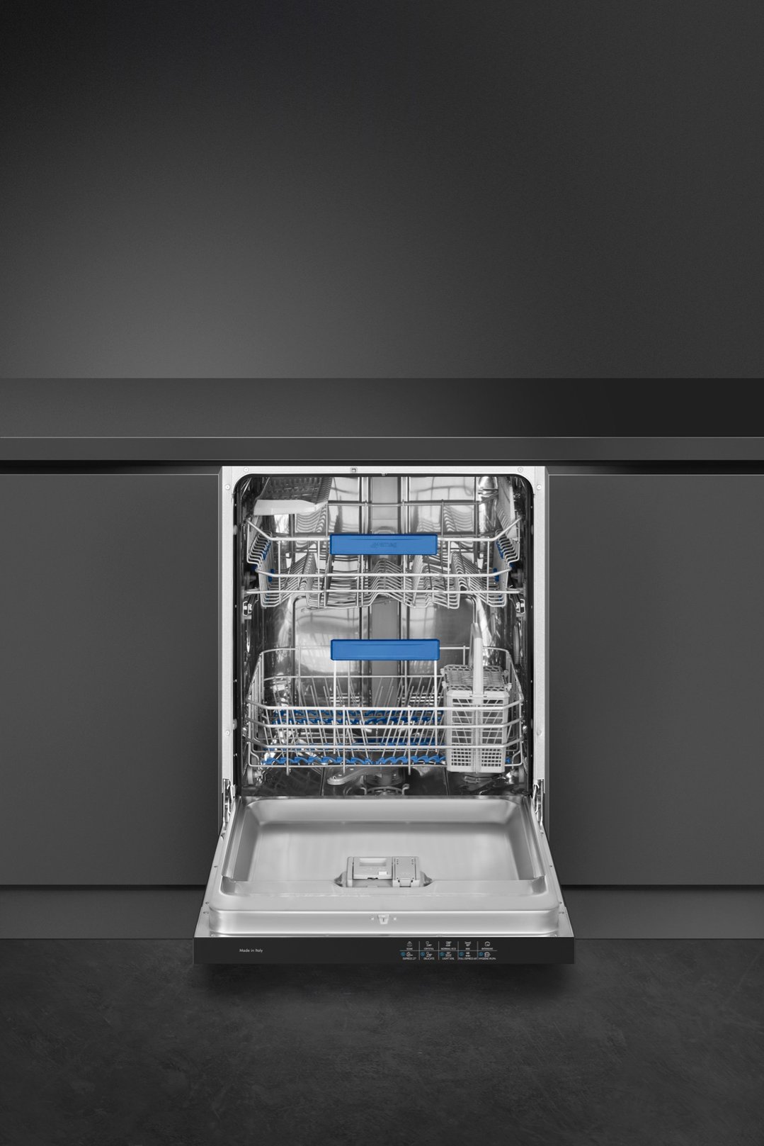 Smeg 60cm Matte Black Underbench Dishwasher DWAU6224N4