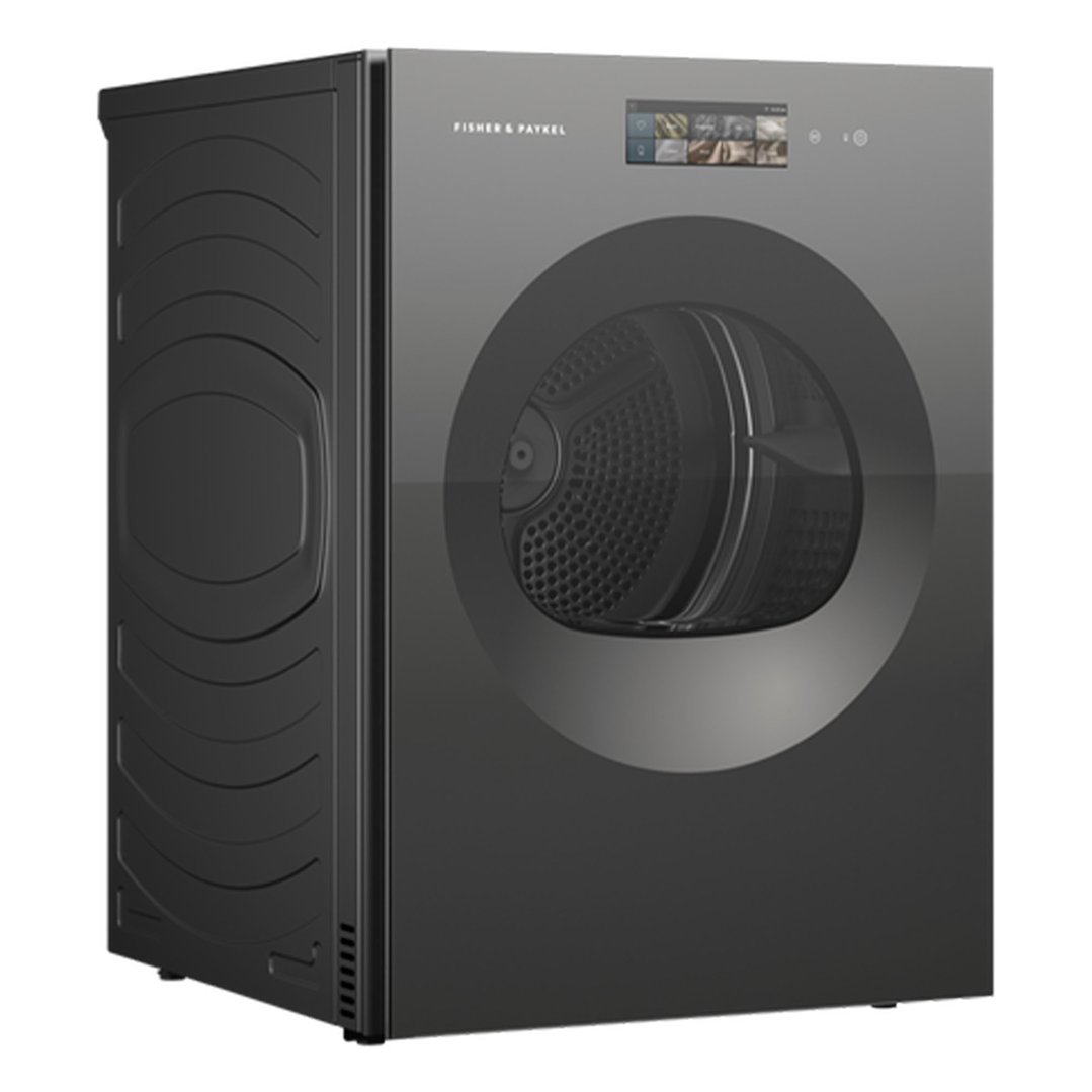 Fisher & Paykel 10kg Series 11, Minimal Heat Pump Dryer, Woolmark Blue, Grey Glass DH1060YZB5