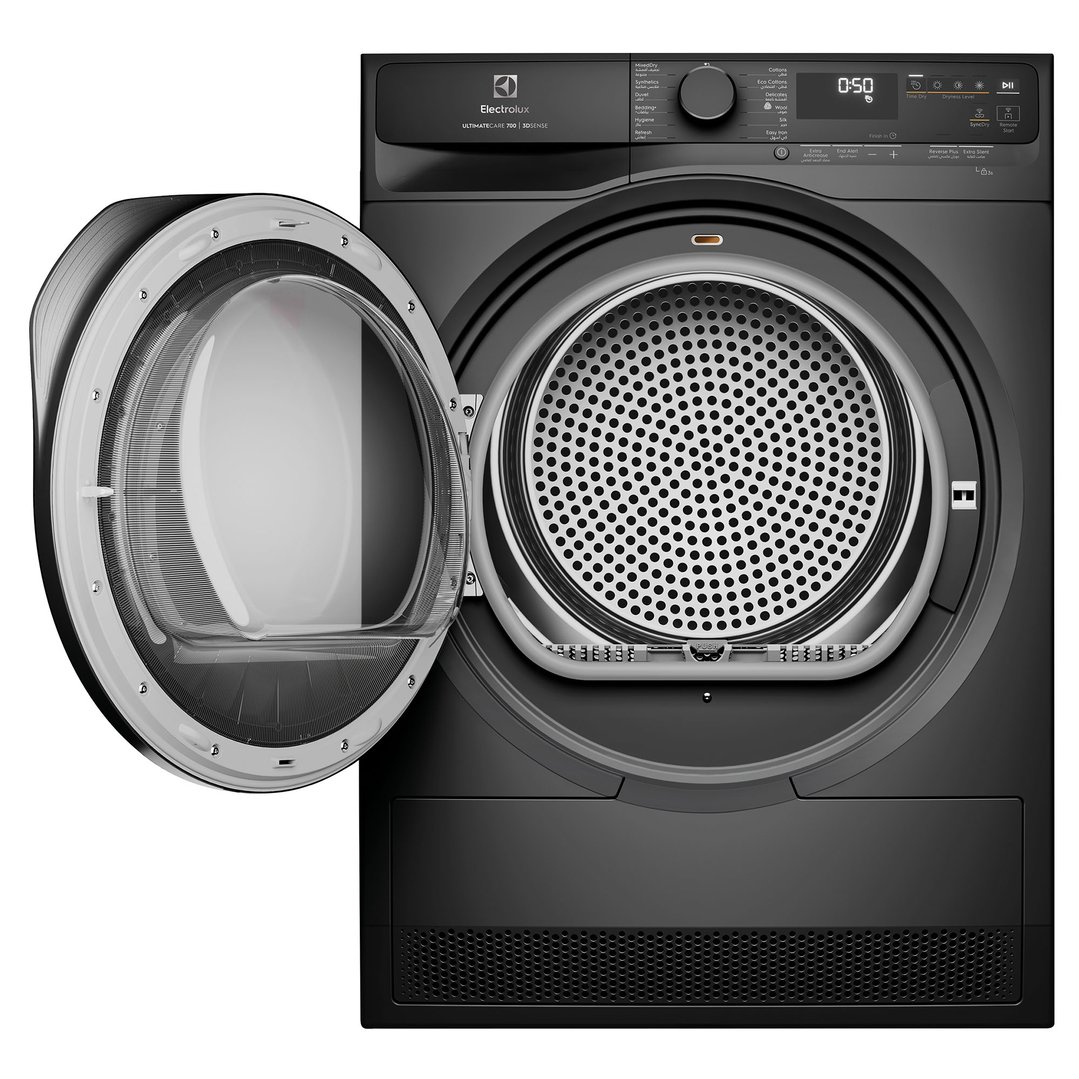 Electrolux 9kg UltimateCare 700 Dark Onyx Heat Pump Dryer EDH903R7SC