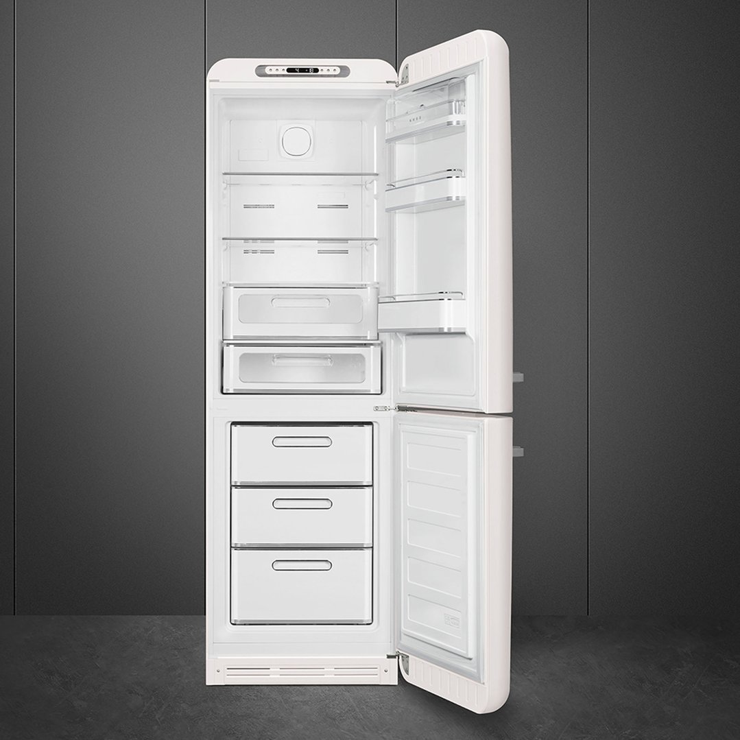 Smeg FAB 32 50’S Style Retro Refrigerator, Right Hand - White FAB32RWH5AU