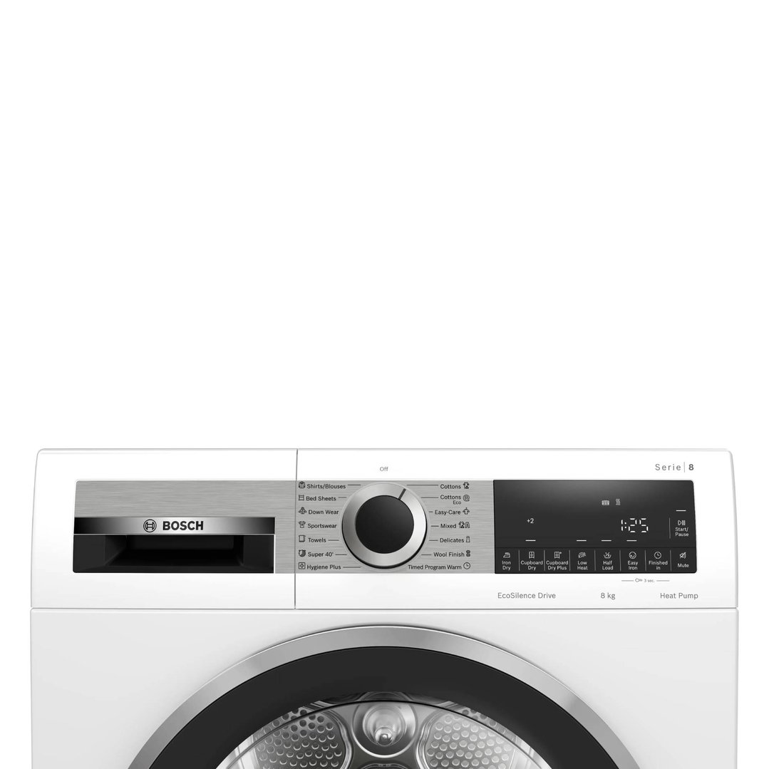 Bosch 8kg Series 8 Heat Pump Dryer WQG235D8AU