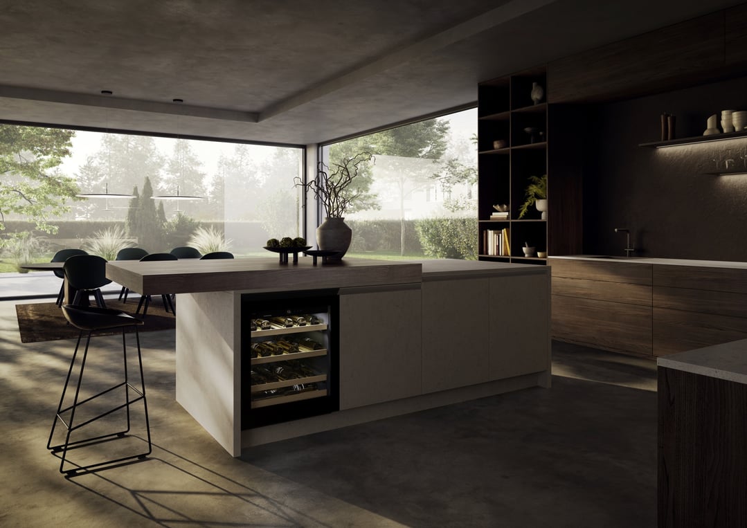 Liebherr 44 Bottle Fully Integrated Under Bench Wine Cabinet UWGB3631