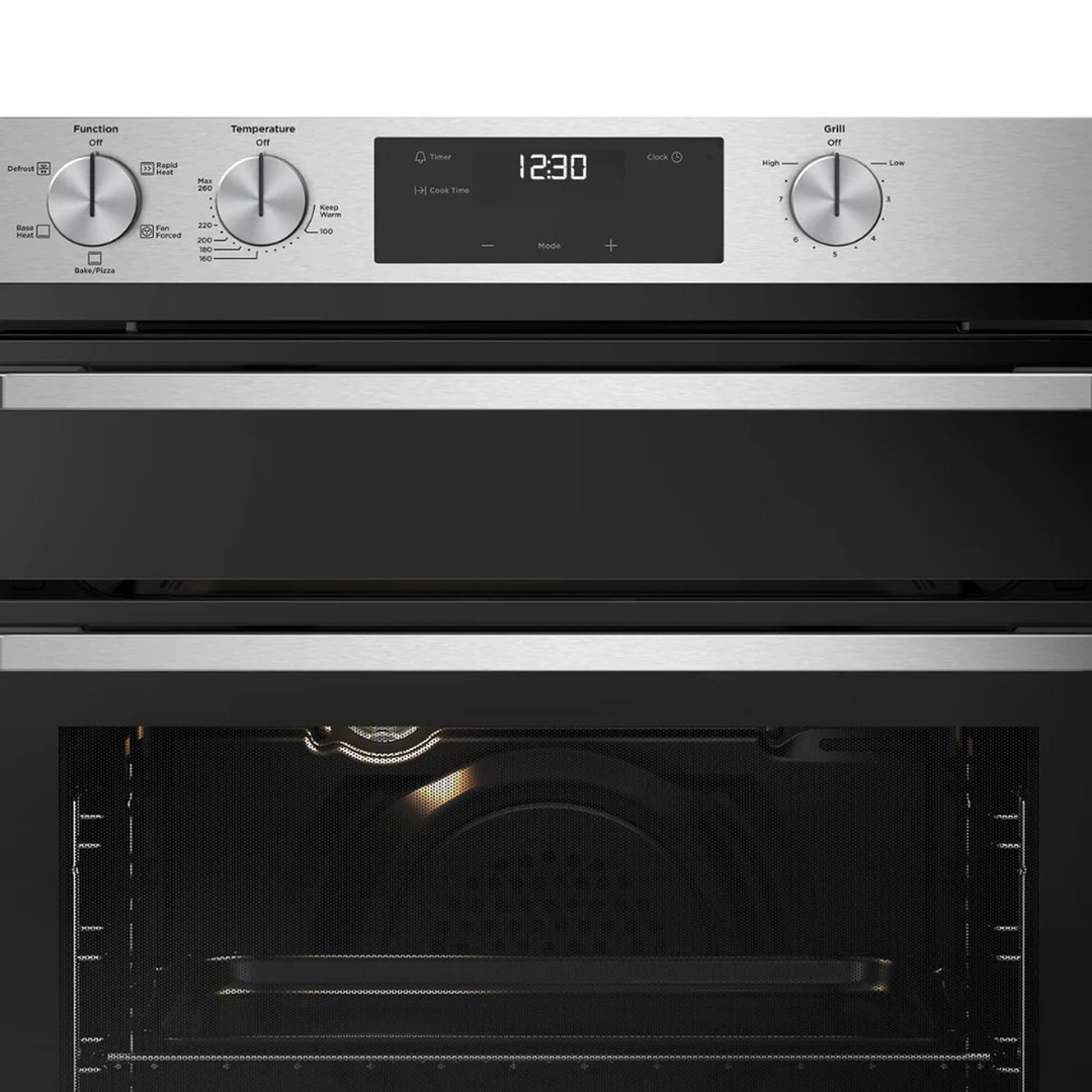 Westinghouse 60cm Multi-function 5 Oven with Separate Grill WVE6555SD