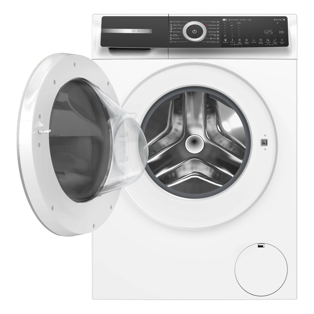 Bosch 10kg Series 8 Front Loader Washing Machine - White WGH25400AU