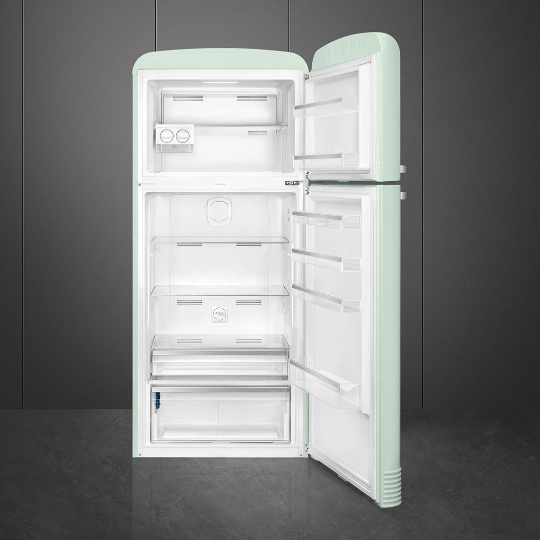 Smeg FAB 50 50’S Style Retro Refrigerator, Right Hand - Pastel Green FAB50RPG5AU