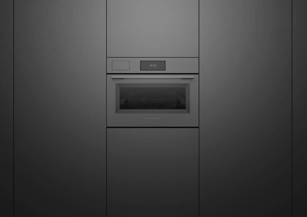 Fisher & Paykel 60cm Minimal Compact Combi-Steam Oven, Grey OS60NAMVUG5