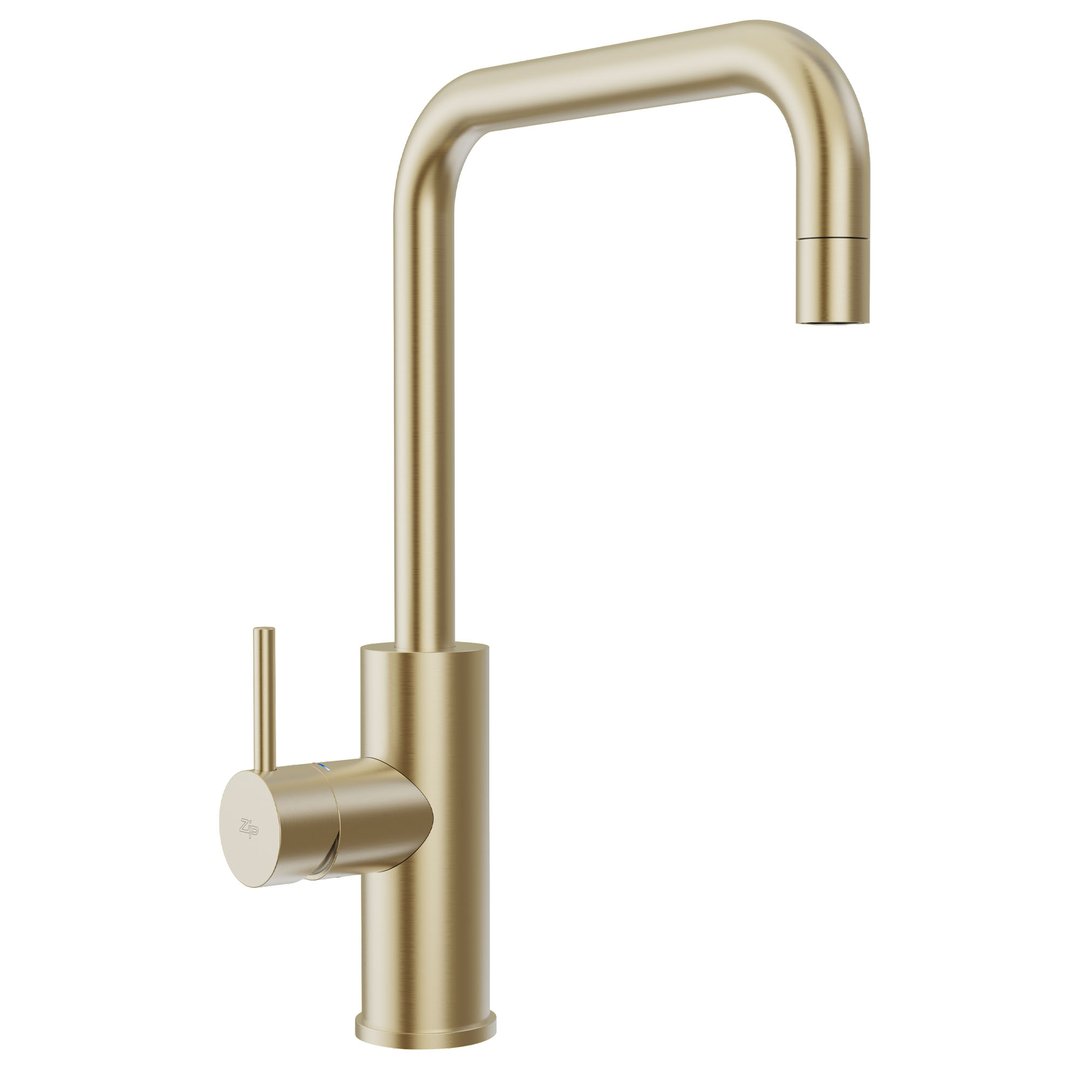 Zip Mixer Tap Mains ARC Brushed Brass 95803Z18