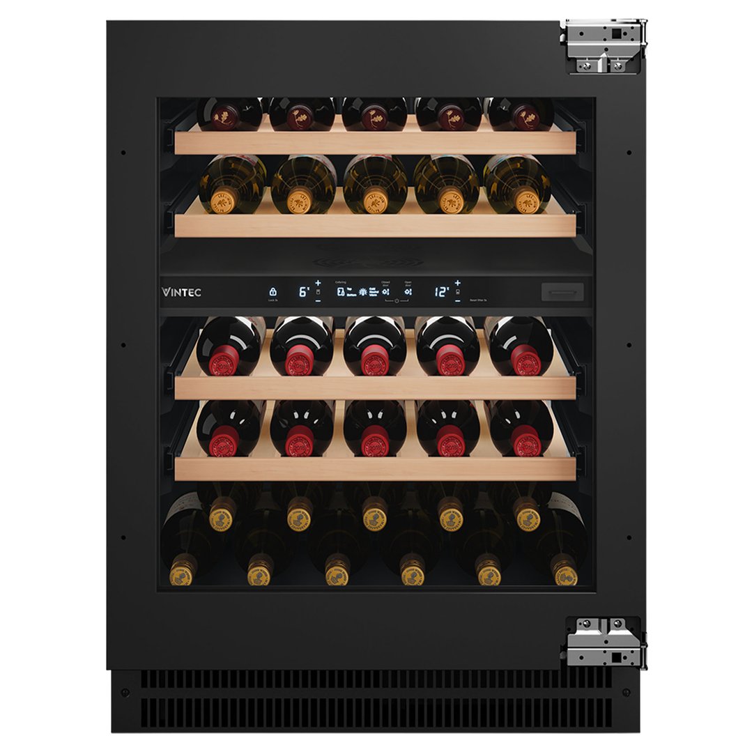 Vintec 31-Bottle Dual Zone Wine Cabinet VWD820SAP-X