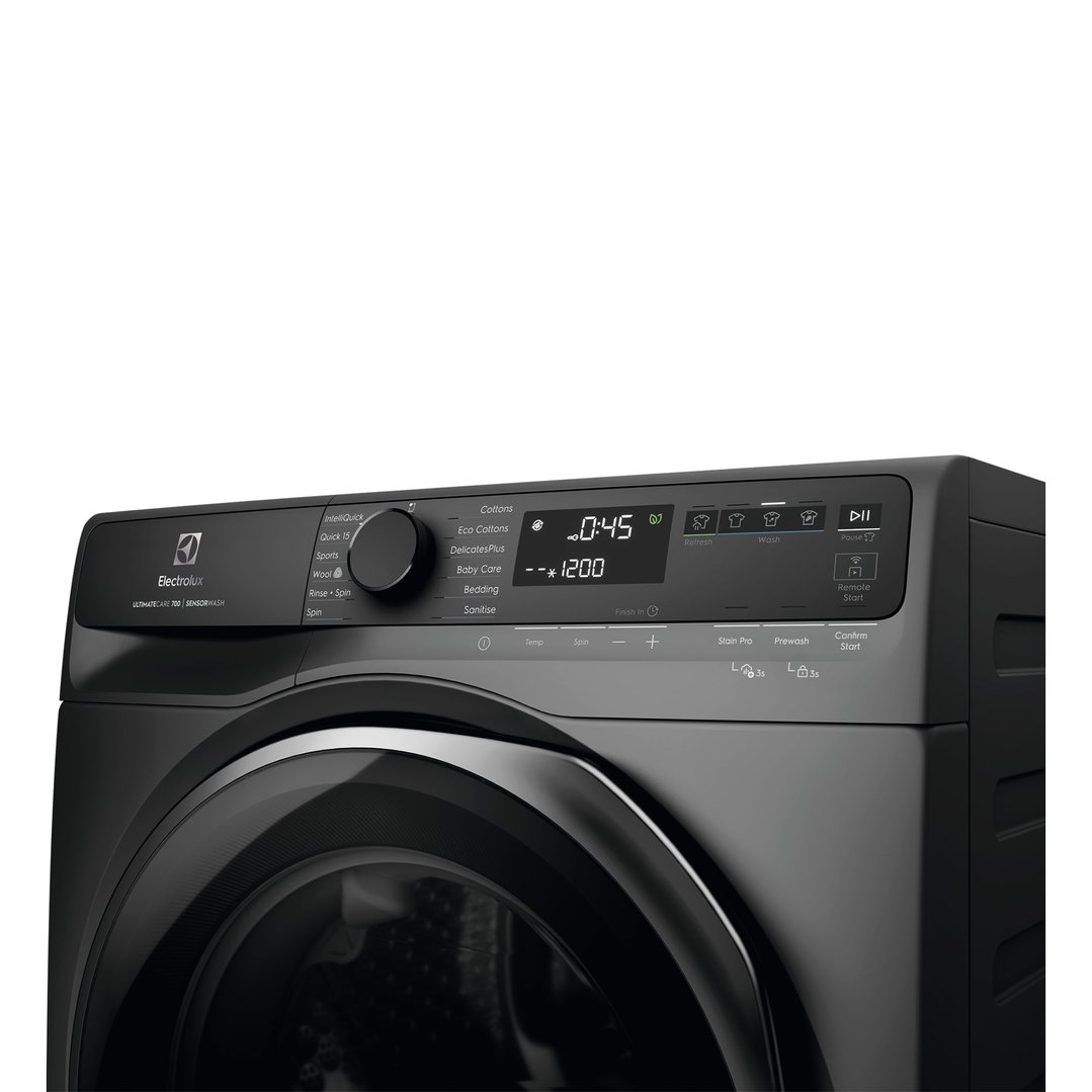Electrolux 12kg UltimateCare 700 Front Load Washing Machine Dark Onyx EWF1243R7SCS