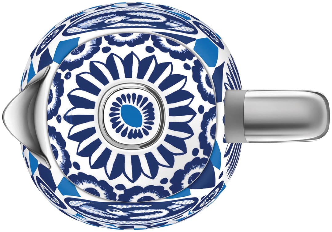 Smeg 50's Style Dolce & Gabbana Kettle - Blue Mediterraneo KLF03DGBAU