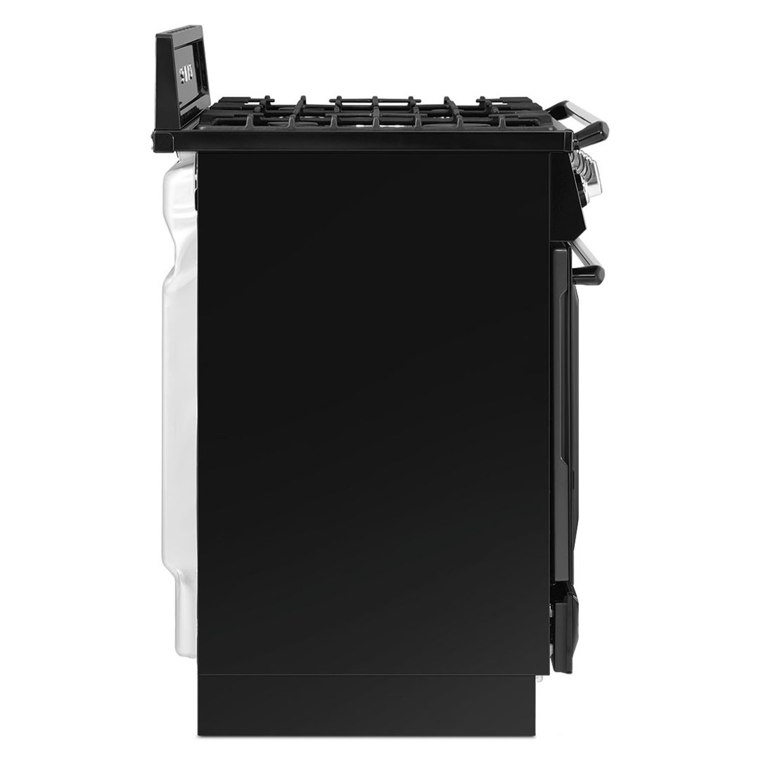Smeg 90cm Victoria Dual Fuel Pyro Freestanding Cooker - Black TRA90GPBL