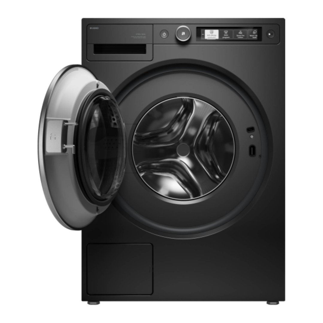 Asko 9kg Style Steel Seal™ Front Load Washing Machine - Graphite Black W5096RLGAU