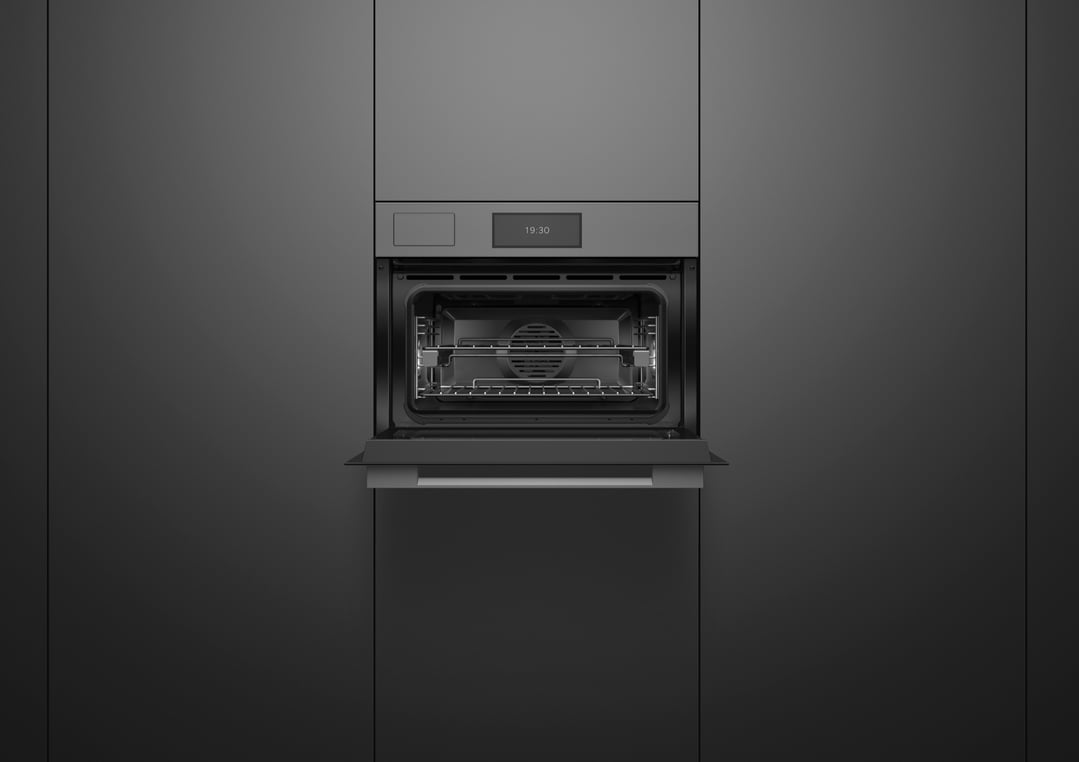 Fisher & Paykel 60cm Minimal Compact Combi-Steam Oven, Grey OS60NAMVUG5