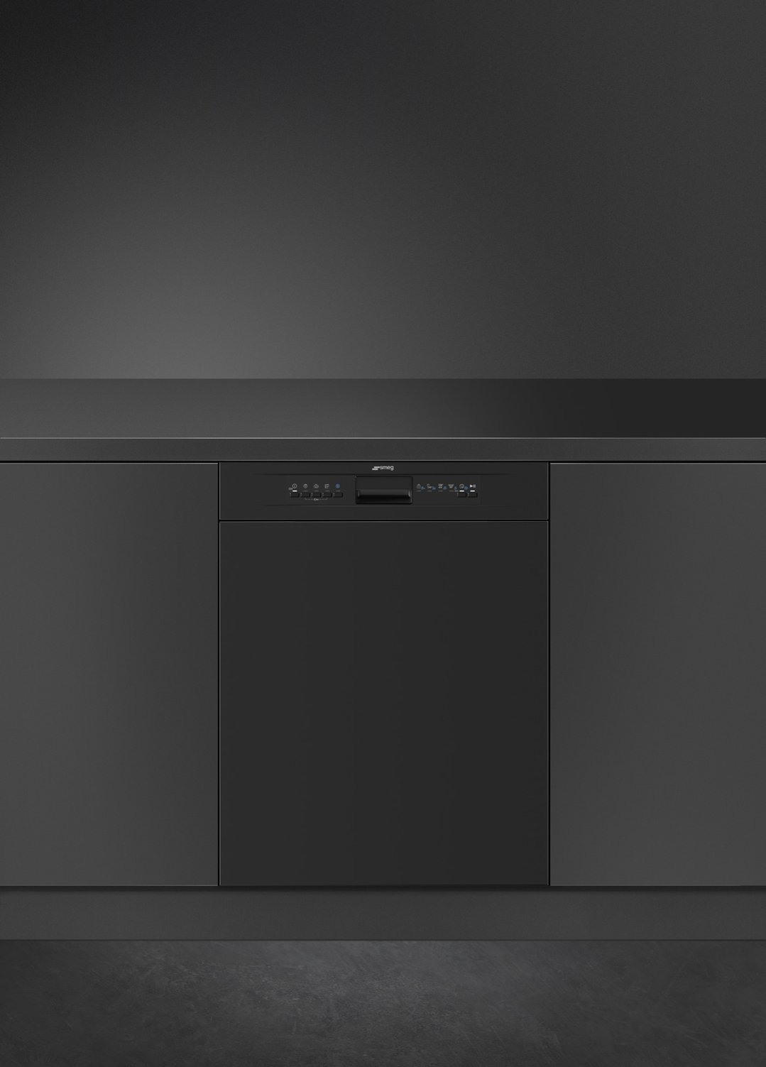 Smeg 60cm Matte Black Underbench Dishwasher DWAU6224N4