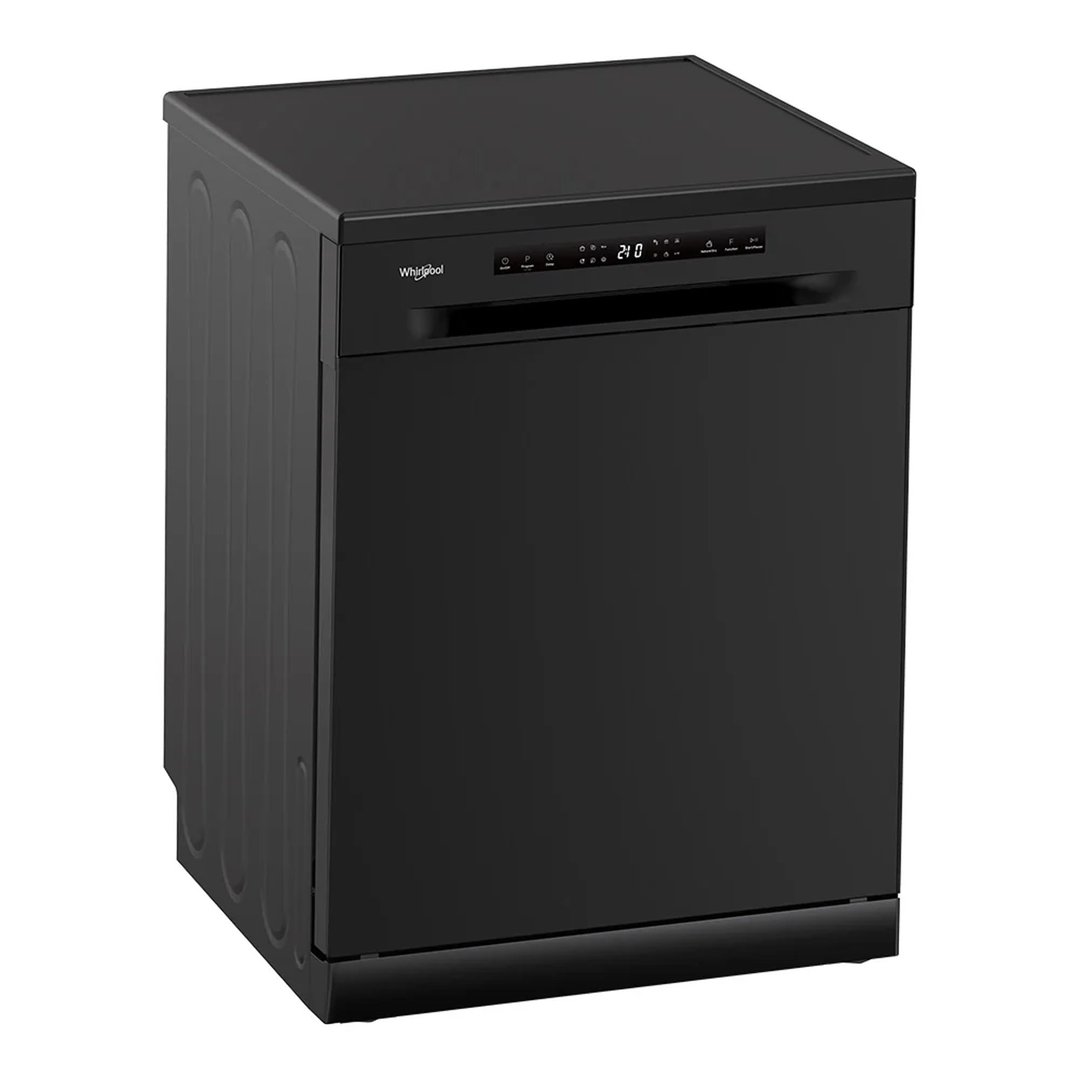 Whirlpool 14 Place Setting Freestanding Dishwasher - Black WDFS3R4OBSAU