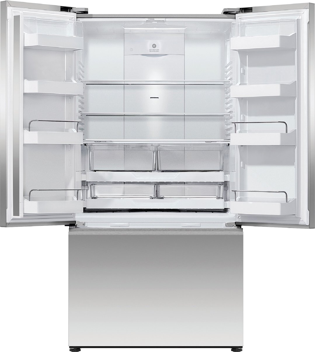 Fisher & Paykel 569L Series 7 French Door Refrigerator Freezer, Ice & Water RF610ANUX5