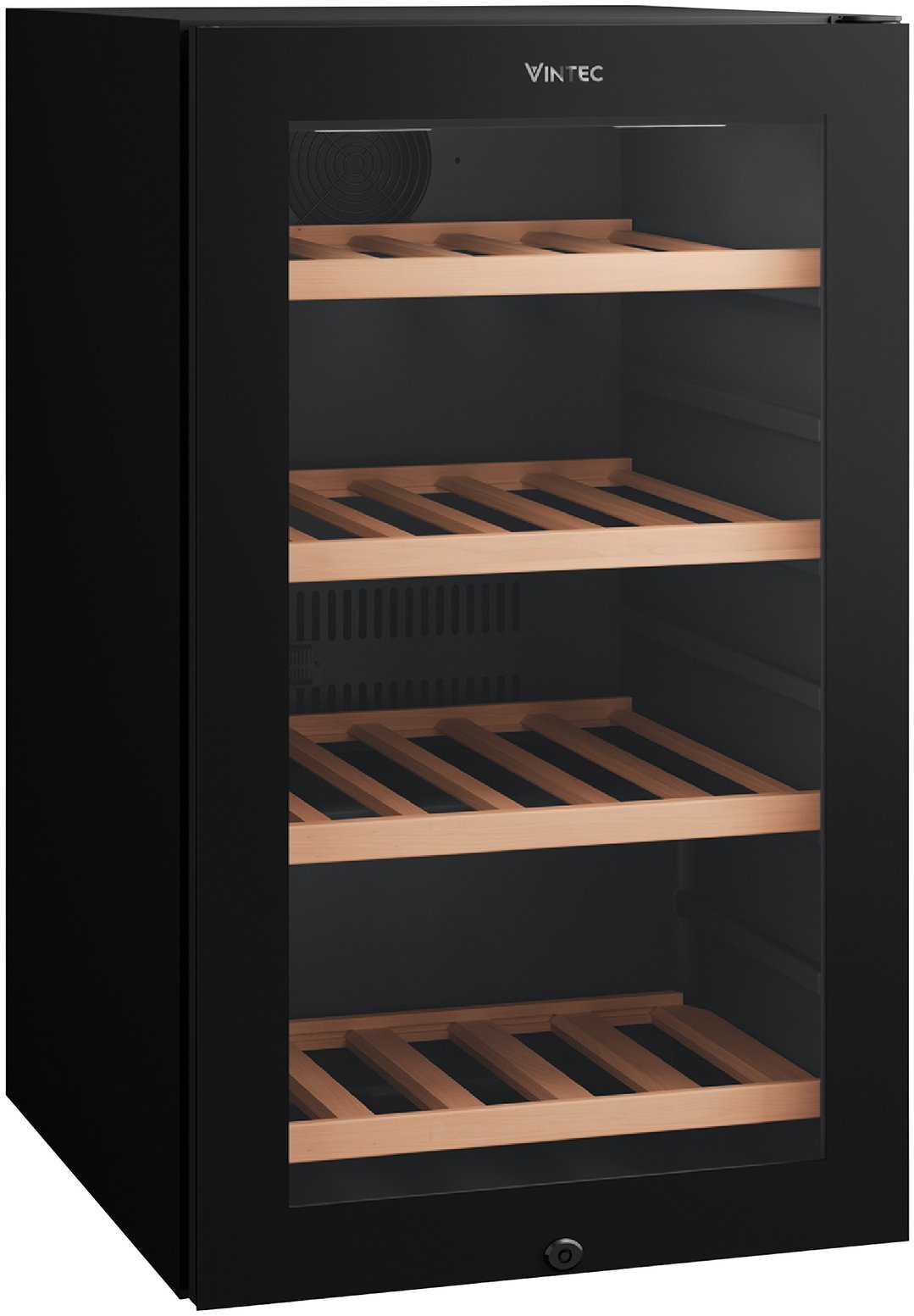 Vintec 35-Bottle Single Zone Wine Cabinet VWS830FCB-X