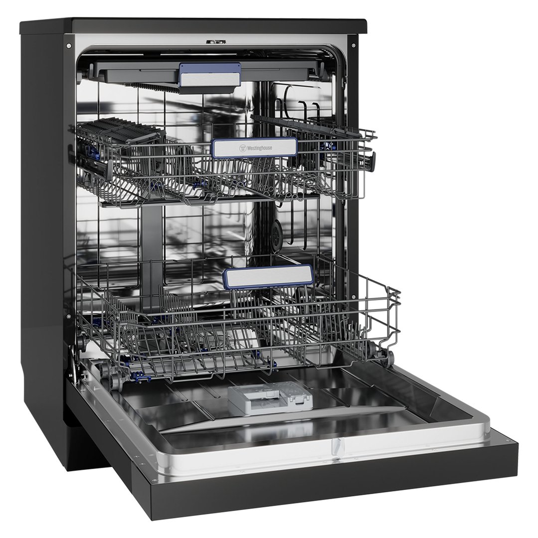 Westinghouse 60cm Dark Stainless Steel Freestanding Dishwasher WSF6608KXC