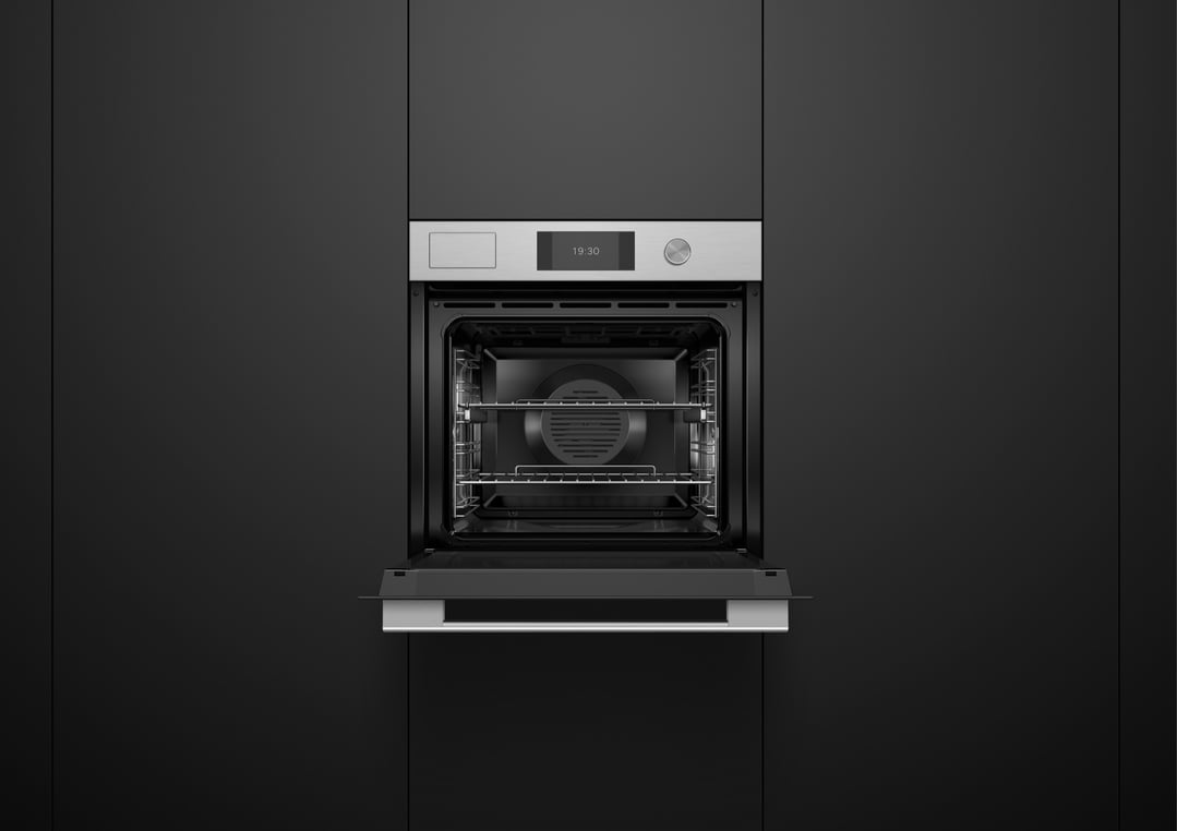 Fisher & Paykel 60cm Contemporary Combi-Steam Oven, Brushed Silver OS60SACVTDX5
