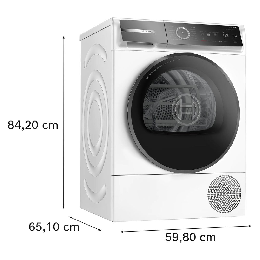 Bosch 8kg Series 8 Heat Pump Dryer WQB235B8AU