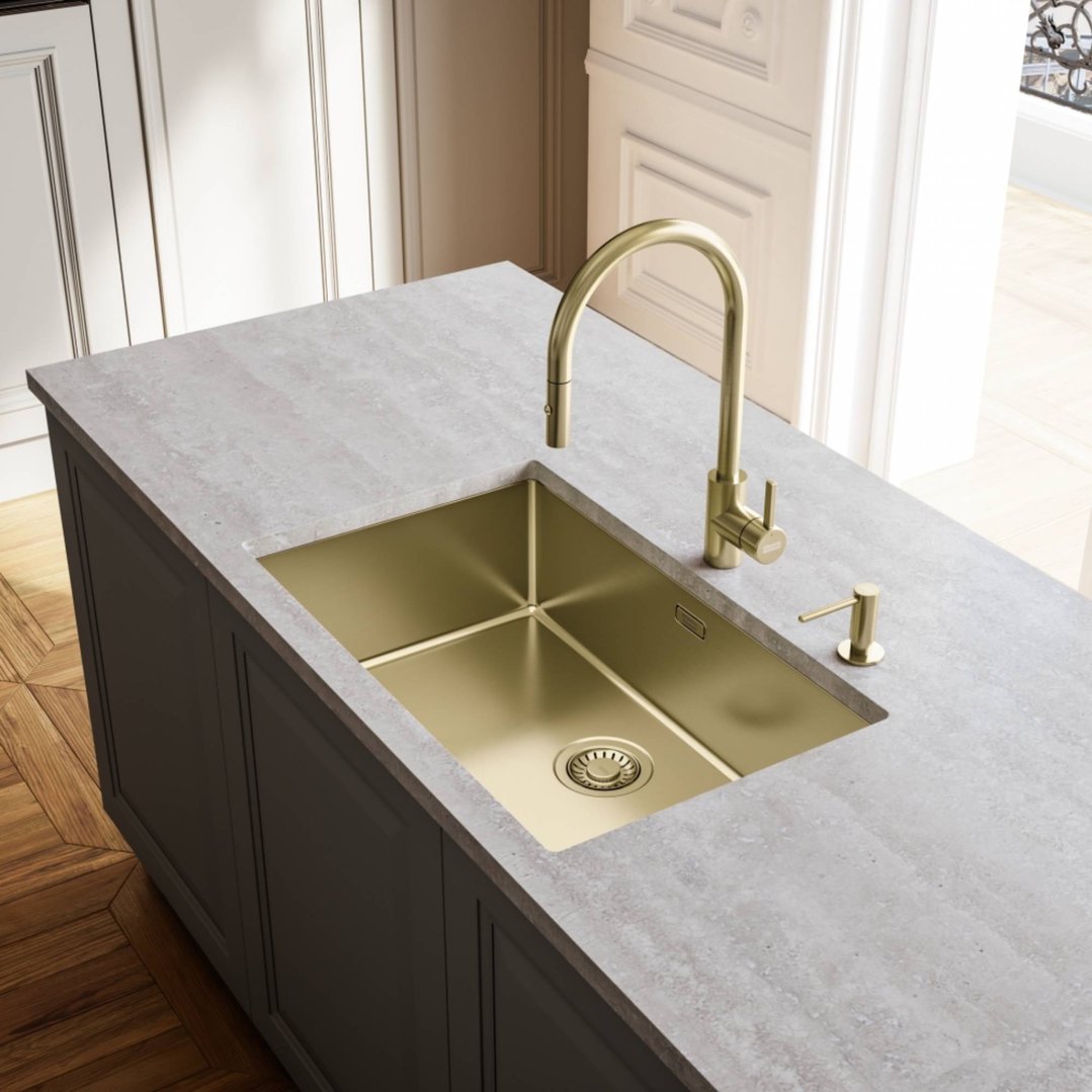 Franke Eos Neo Gold P-out tap TA9601GD