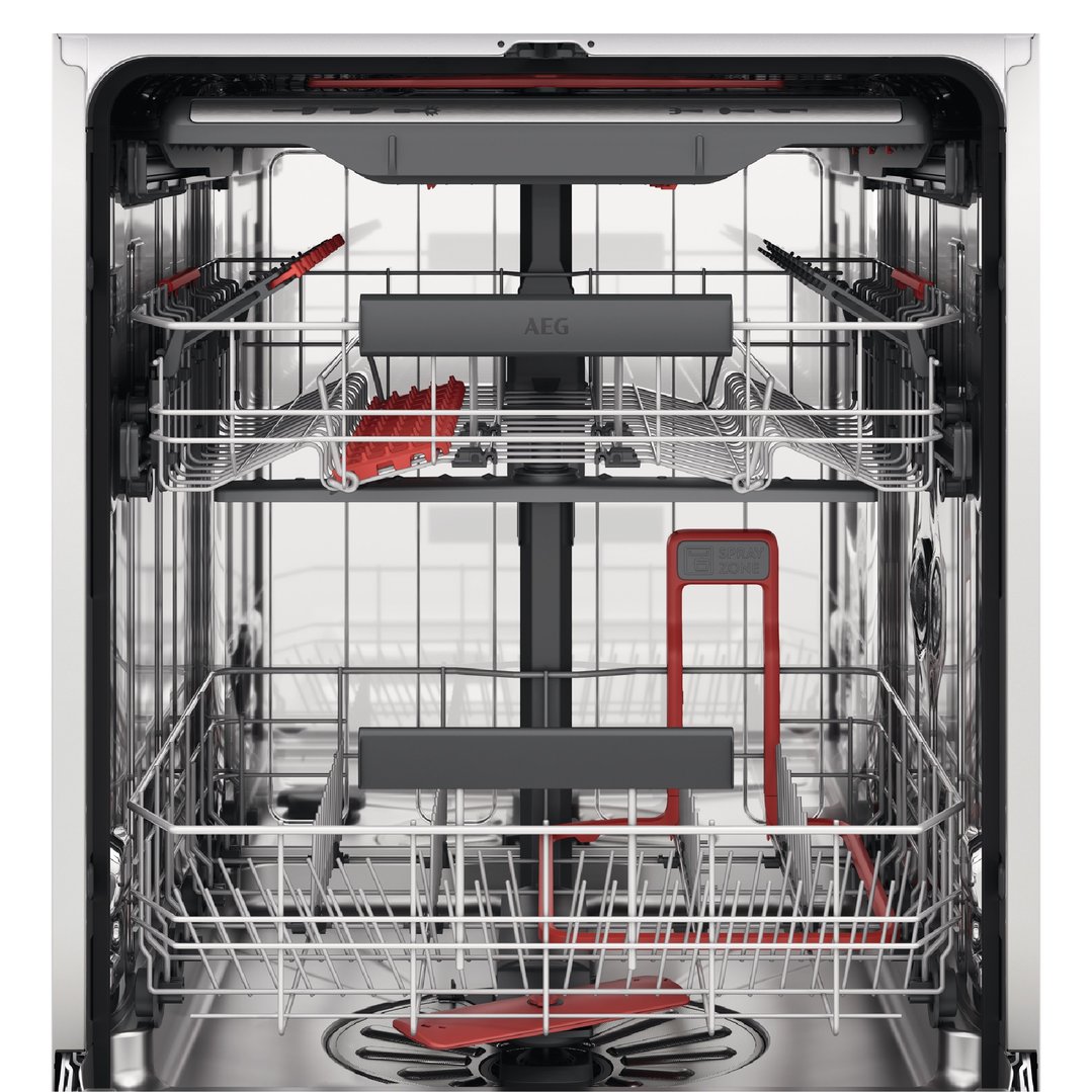 AEG 60cm Built-under Stainless Steel Dishwasher FFE73600PM