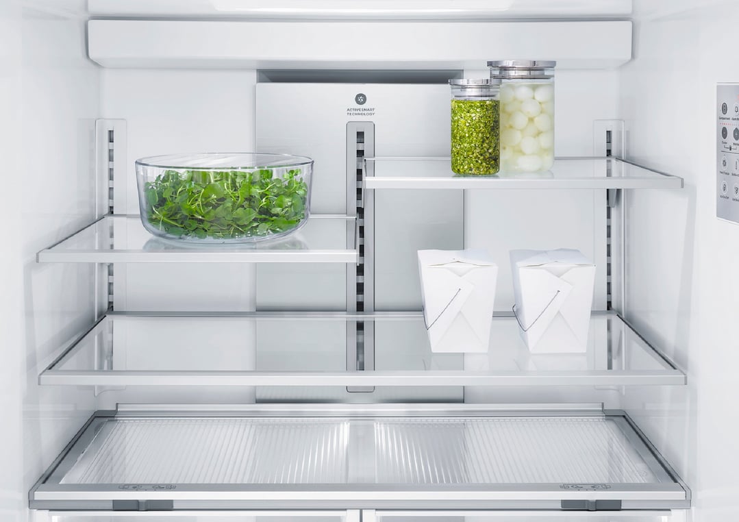 Fisher & Paykel 91cm Series 7 Integrated Refrigerator Freezer, Ice RS9120WRJ1