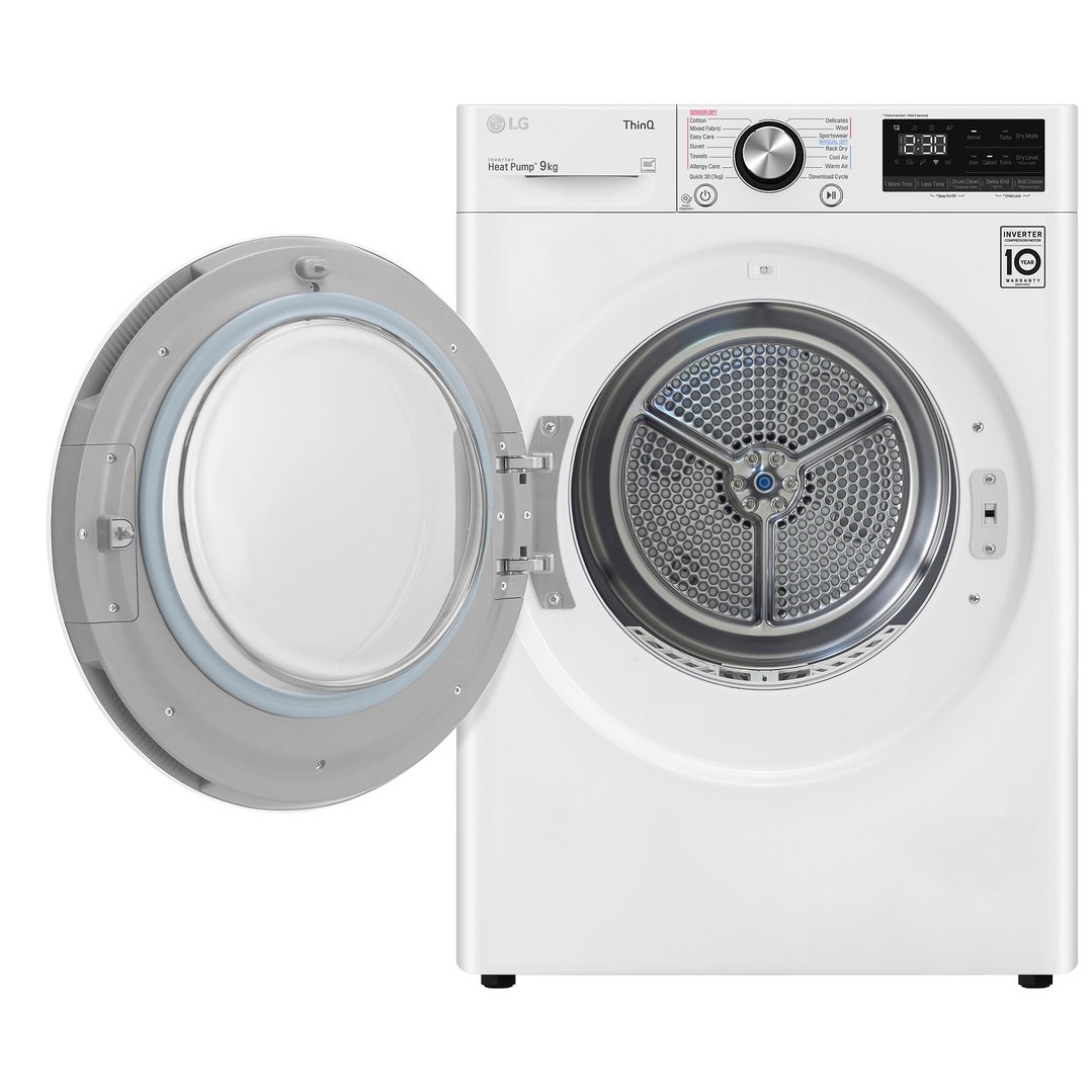 LG 9kg Heat Pump Dryer DVH909W