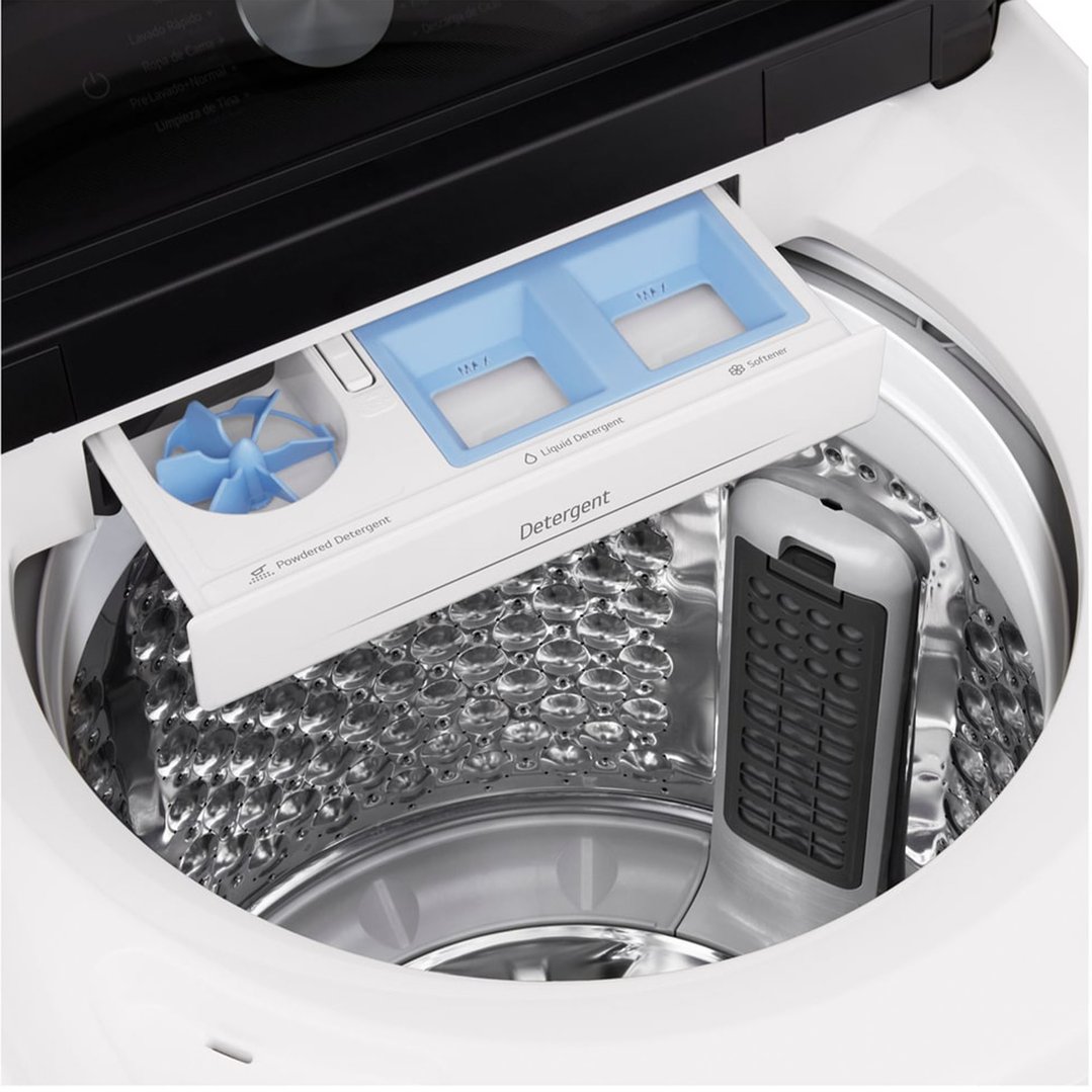 LG 12kg AI Top Load Washer - AI DD - White WTX5-12W