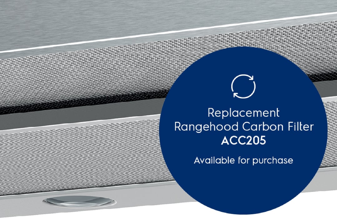 Westinghouse 60cm Slide Out Rangehood WRR626SB